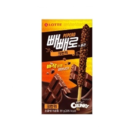 [ロッテ]ペペロ(クランキー) 39g × 40袋/韓国お菓子/韓国スナック/ポッキー