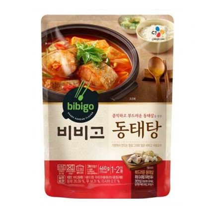 [ビビゴ]トンテタン(スケトウダラ鍋)460g×18袋/韓国食品/韓国料理/韓国スープ/即席食品/bibigo