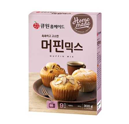 [Q1ホームメイド]マフィン·ミックス 300g×10個/韓国食品/製菓製パン/マフィンミックス/自家製マフィン