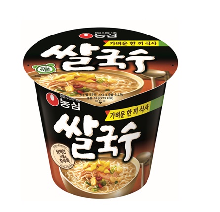 [農心]ライスヌードル(小カップ) 73g×12個/韓国ラーメン/インスタントラーメン 