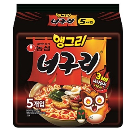 [農心]アングリーノグリ 121g×40袋/韓国ラーメン/インスタントラーメン