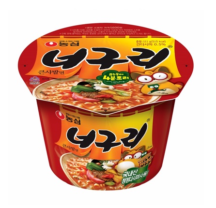 [農心]ノグリラーメン(大カップ) 111g × 16袋/韓国ラーメン/インスタントラーメン