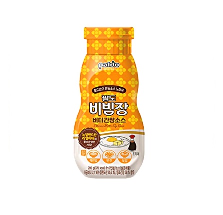 [パルド]ビビンジャン(バターしょうゆ味) 200g×20個/韓国食品/ゴチュジャンソースソース/ビビンソース/韓国調味料