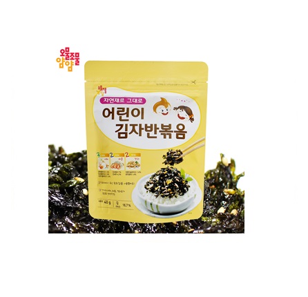 [チョンミョンフード]子供 ふりかけ海苔炒め 40g×20個/韓国食品/韓国海苔/韓国味付けのり/シーズニング海苔