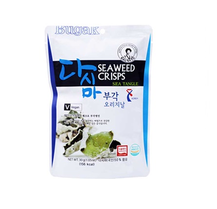[オヒスク]コンブ ブガク(海藻·野菜揚げ物) 30g × 12袋/韓国お菓子/韓国伝統食品/おつまみ/韓国天ぷらお菓子