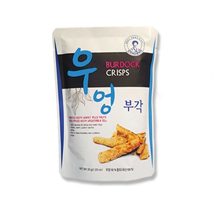 [オヒスク]ゴボウ ブガク(海藻·野菜揚げ物) 30g × 12袋/韓国お菓子/韓国伝統食品/おつまみ/韓国天ぷらお菓子
