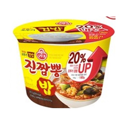[オットゥギ·カップ飯]ジンチャンポンご飯 217.5g×12個/韓国食品/保存食/即席ご飯