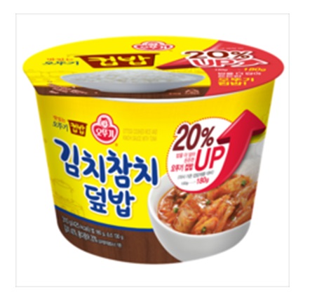 [オットゥギ·カップ飯]キムチまぐろ丼 310g×12個/韓国食品/保存食/即席ご飯