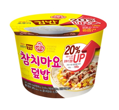 [オットゥギ·カップ飯]まぐろマヨネーズ丼 247g×12個/韓国食品/保存食/即席ご飯