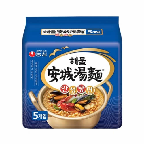 [農心]海鮮 安城湯麺 アンソンタンメン 112g × 20袋/韓国ラーメン/インスタントラーメン
