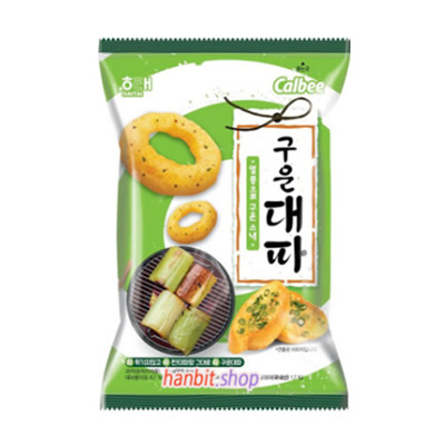 [ヘテ・カルビー]クウン長ネギ(焼いた長ネギ) 70g × 16袋/韓国お菓子/韓国スナック/おやつ