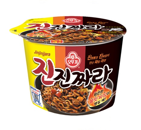 [オットゥギ]ジンジンチャラ・ジャージャー麺(大カップ) 120g×12個/韓国ラーメン/インスタントラーメン