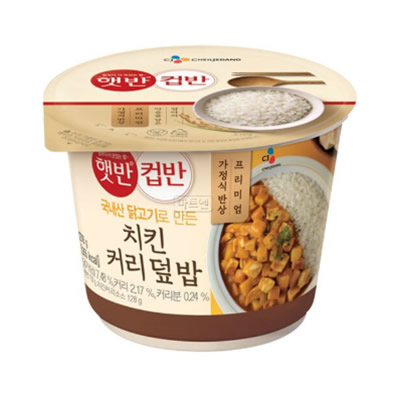 [CJ第一製糖]チキン カレー丼 278g×18袋/韓国食品/韓国ご飯/カップご飯/即席ご飯