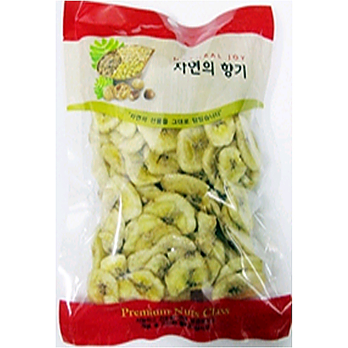 [自然の香り]バナナチップ 100g × 15個/韓国食品/韓国ナッツ/堅果類/おつまみ/健康食品