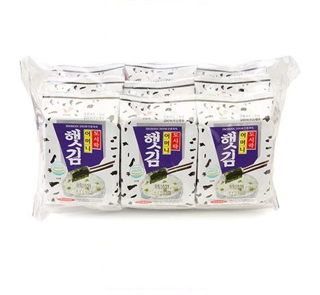 [廣川母のり]弁当海苔 9袋(45g)×12セット/韓国食品/韓国海苔/韓国味付けのり/シーズニング海苔