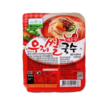 [七甲農産]ライスヌードル(辛味) 82.5g×18個/韓国食品/インスタント麺/乾麺