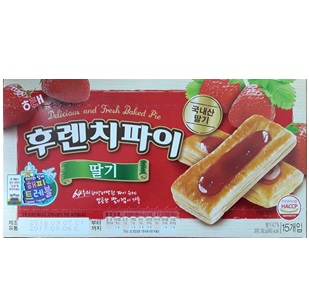 [ヘテ]フレンチパイ(イチゴ味) 192g×12箱/いちご菓子/韓国スイーツ