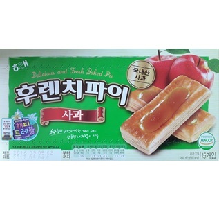 [ヘテ]フレンチパイ(リンゴ味)192g×12箱/韓国菓子/リンゴパイ/