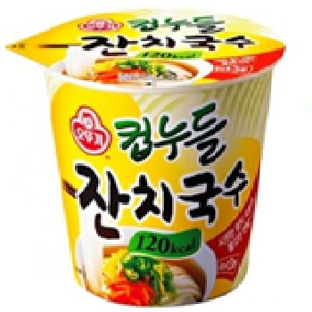 [オットゥギ]カップヌードル(にゅうめん味) 37g×15個/韓国ラーメン/インスタントラーメン
